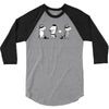 zebra 3/4 Sleeve Shirt