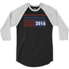 underwood 2016 flag house of cards 3/4 Sleeve Shirt