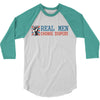 real maen change diaper 3/4 Sleeve Shirt
