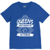 Queens Are Born In October V-Neck Tee