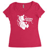 awesome possum Women's Triblend Scoop T-shirt