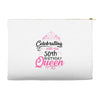 celebrating with the 70th birthday king t shirts Accessory Pouches