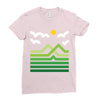 mountain Ladies Fitted T-Shirt