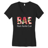Bae Best Auntie Ever Women's V-Neck T-Shirt