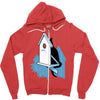 purrfect plan Zipper Hoodie