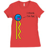 fatty acid Ladies Fitted T-Shirt