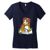 poison ivy tattoo Women's V-Neck T-Shirt