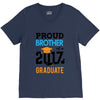 Class of 2017 Proud Brother Graduation V-Neck Tee