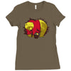 the real pooh Ladies Fitted T-Shirt