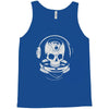 astronaut skull Tank Top