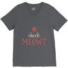 CHECK MEOWT CAT V-Neck Tee