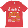 born march multitasking problem solving T-Shirt