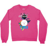 who loves poodle Crewneck Sweatshirt
