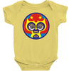 lucha libre    yellow Baby Onesie