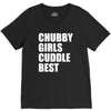 chubby girls cuddle best V-Neck Tee
