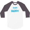 Only the best Dads Get Promoted to Pappy 3/4 Sleeve Shirt