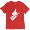 woody guthrie this machine kills fascists V-Neck Tee
