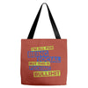 im all for being social but this is fucking bullshit Tote Bags