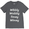 wibbly w0bbly V-Neck Tee