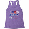 proud army dad 3 Racerback Tank