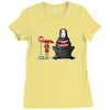 my hungry neighbor Ladies Fitted T-Shirt
