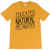 educated, natural, melanated T-Shirt