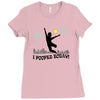 i pooped today!! Ladies Fitted T-Shirt