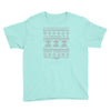 white christmas Youth Tee