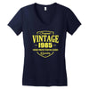 vintage 1985 Women's V-Neck T-Shirt