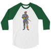 Soldier Colorful 3/4 Sleeve Shirt
