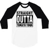 straight outta tomato town 3/4 Sleeve Shirt