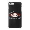November Peeking Out Baby Boy iPhone 7 Case