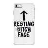 resting bitch face iPhone 7 Case