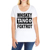 whiskey tango foxtrot Ladies Curvy T-Shirt