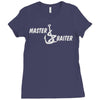 fishing (2) Ladies Fitted T-Shirt