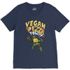 vegan pizza power V-Neck Tee