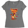 fire storm Women's Triblend Scoop T-shirt