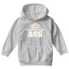 Careful I Already Kicked Cancer Ass Youth Hoodie