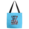 star spangled hammered Tote Bags