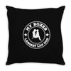world's largest lap dog Throw Pillow