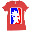 son goku  fun Ladies Fitted T-Shirt