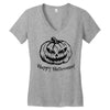 happy halloween Women's V-Neck T-Shirt