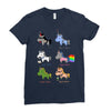 unicorn funny Ladies Fitted T-Shirt