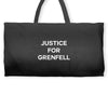 Justice For Grenfell Weekender Totes