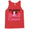 playing for breast cancer Tank Top