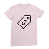 usd logo Ladies Fitted T-Shirt