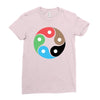 zentao symbol as evolution of the tao (yin yang) Ladies Fitted T-Shirt