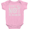 science will not be silenced Baby Onesie
