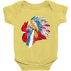 chief many feathers Baby Onesie