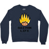 saiyan life Crewneck Sweatshirt